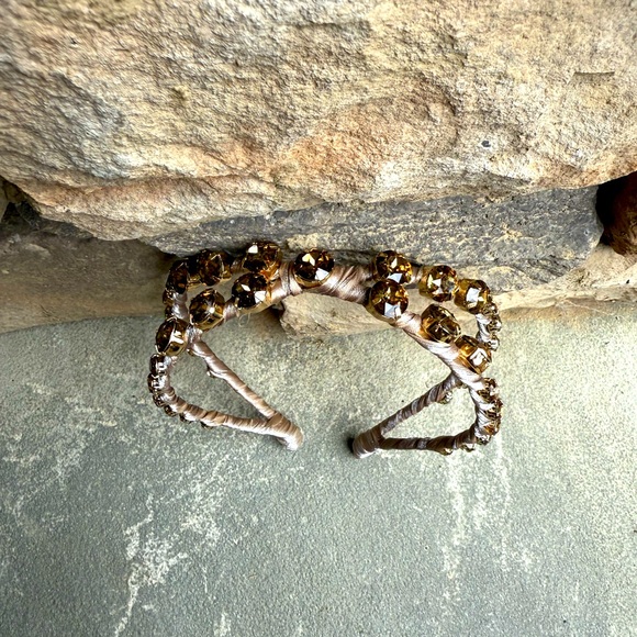 New?-Anthropologie-Rounded Double-Wire Headband main image 5